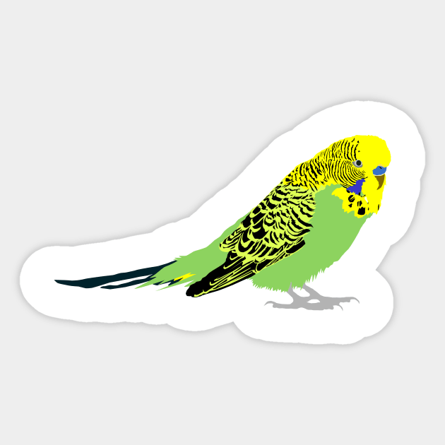 Budgie Sticker by stargatedalek